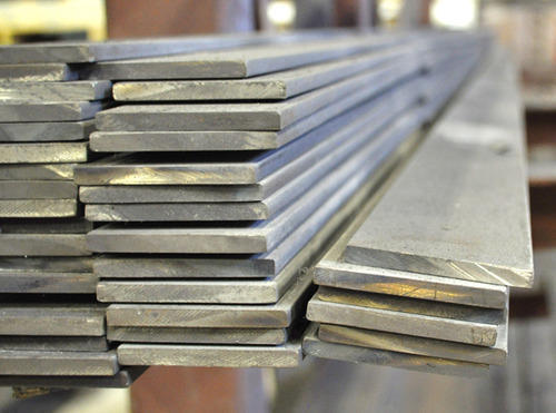 Perfect Shape Rectangular Shape Grey Color Alloy Steel Bar Application: Construction