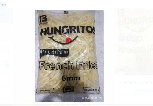 2.5 Kg Balaji Hungritos Premium French Fries 6mm With 6 Month Shelf Life