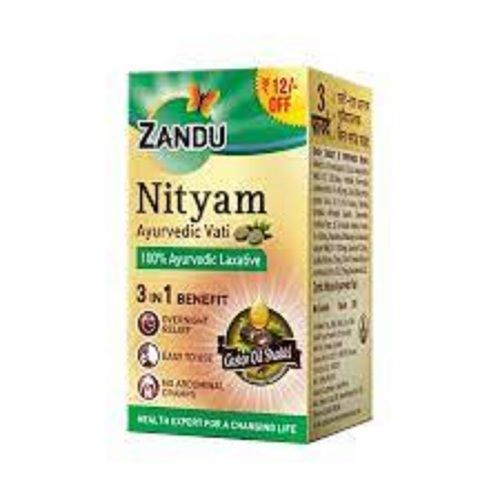 Aurvedic Tablet Vati, 100% Ayurvedic Laxatives For It Provides Overnight Relief Ingredients: Svarnapatri (Cassia Angustifolia) Leaves-250.0 Mg