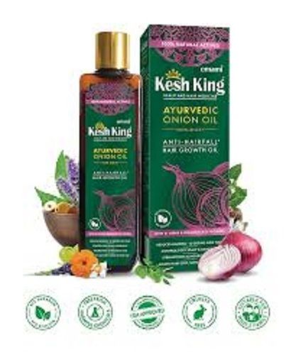 Ayurvedic Onion Oil 100% Natural Actives And Infused With Fragrance Of Flowers