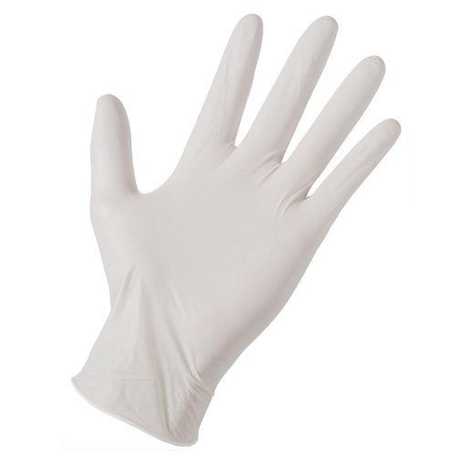 Light Weight Disposable Examination White Synthetic Powder Free Latex Hand Gloves