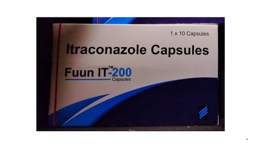 10 टैब, फ़ून इट-200 इट्राकोनाज़ोल कैप्सूल फंगल संक्रमण का इलाज करते हैं 