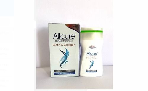 100ml, Allcure Hair Growth शैम्पू बायोटिन और कोलेजन स्वस्थ और रक्षा बालों के लिए