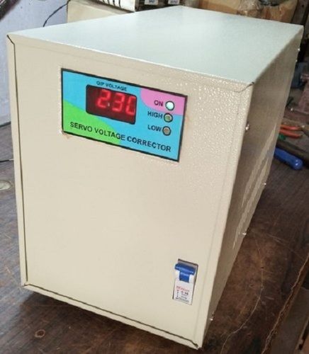 140-270 V And 230 V Guarantee High Short Out Strength Servo Single Phase Voltage Stabilizer