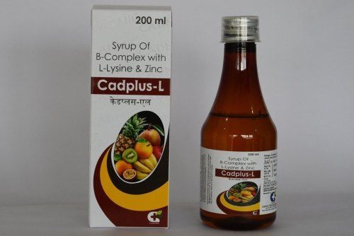 Liquid B Complex With L Lysine Syrup