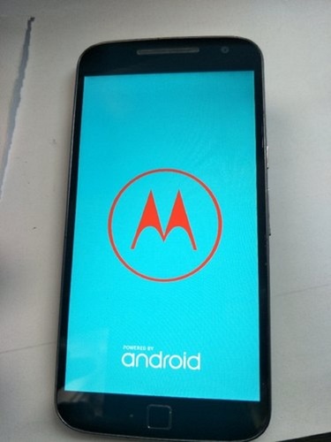 Motorola Android Mobile Phone - 6 Inch AMOLED Display, 64GB Internal Memory, 4GB RAM, Sleek Black Design, 16MP Camera | One Year Warranty