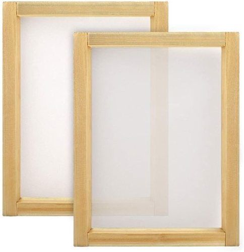 Highly Durable, Fine Finish and Rust Resistant Wooden Screen Printing Frame