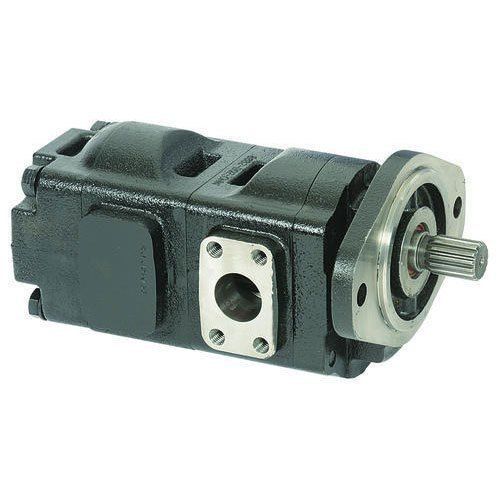 Jcb Hydraulic Single Stage Pump Drive Manual Power Grey Colour Strong And Durable