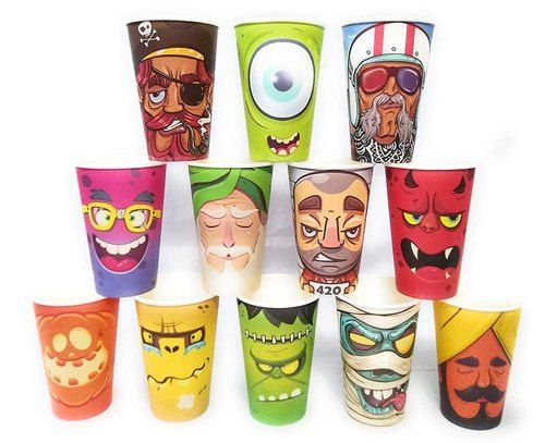 Light Weight Disposable Printed Paper Cup For Juice, Event, Parties, Tea, Coffee Application: Juice