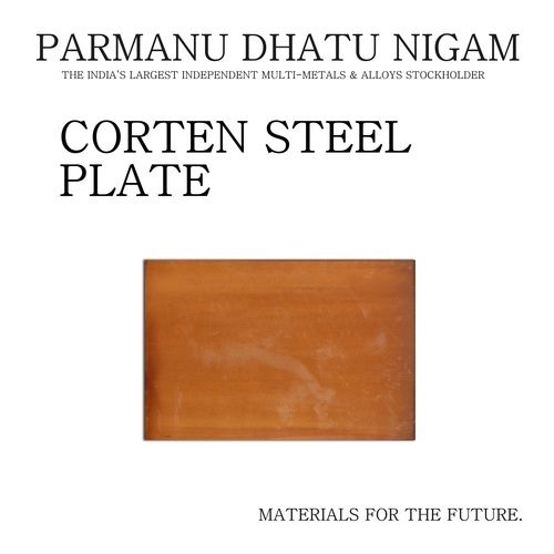 Rectangle Shape, Rust Resistant Corten Steel Plate With High Tensile Strength