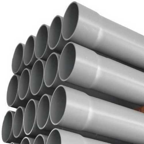 Plastic 10-50 Meters Pvc Grey Pipe Used In Water And Sewage