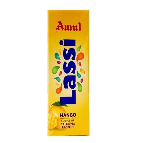 Amul Mango Lassi With Mango Flavor And Rich In Calcium And Protein, Healthy For Health Age Group: Children