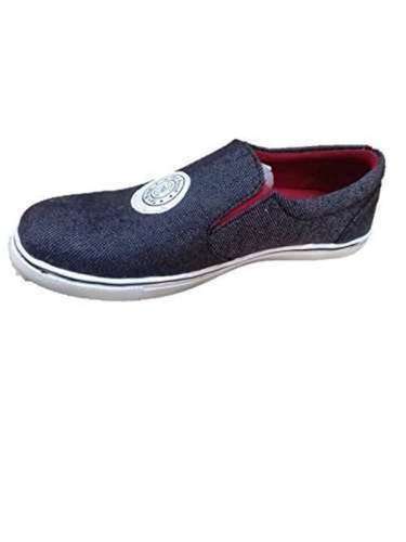 Casual Wear Blue Color Cloth Mens Shoes With Washable And PU Insole