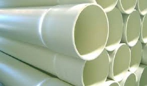 Colour White Upvc Round Pipes And Diameter 1/2 Inch And 1.3 Mm Thickness