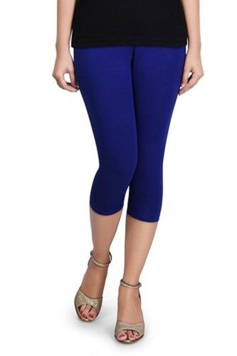 Black Ladies Designer Cotton Capri Leggings Made From 100% Cotton For A  Soft And Comfortable Feel at Best Price in Namakkal