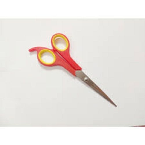 Corrosion Resistant Stainless Steel Orange Yellow And Silver Color Cutting Scissors