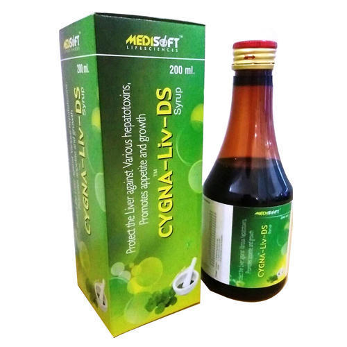 Cygna-Liv-Ds Syrup 200ml Ayurvedic Liver Tonic, Protect Liver Cells From Damage
