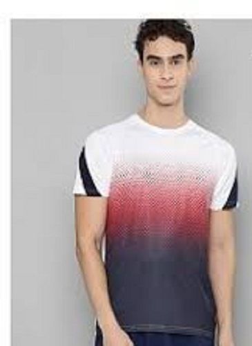 Multiple Daily Wear Sports T Men Shirts With Washable And Printed Design, Washable