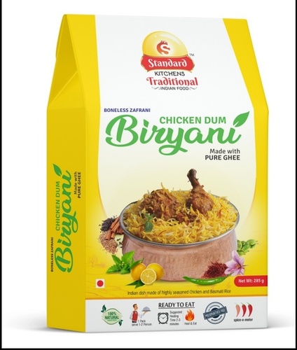 Delicious Taste and Mouth Watering Ready to Eat Biryani