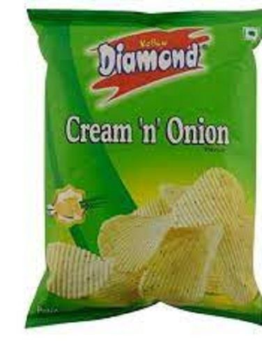 Diamond Cream 'N' Onion Potato Chips With 6 Months Shelf Life And Delicious Taste