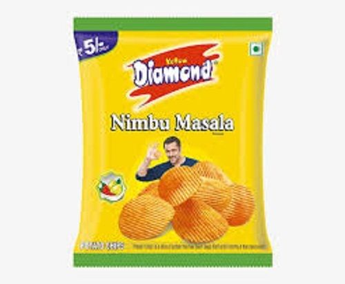 Diamond Nimbu Masala Testy Potato Chips With 6 Months Shelf Life And Delicious Taste