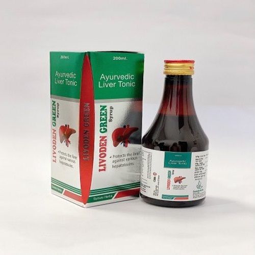 Livoden Green Ayurvedic Liver Tonic 200ml, Effective And Safe Treatment For Liver Disease