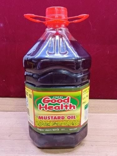 Natural Organic Mustard Oil 5 Liters With 1 Year Shelf Life And 100% Purity Application: Food Products