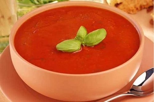 Red Color Rich Quality Tomato Soup Powder Great Source Of Fiber And Minerals