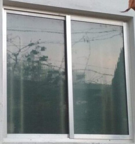 Silver Color Two Track Light Section Ordinary Sliding Windows With 5 Kg Weight Application: All