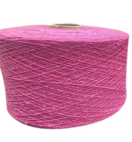 Washable Soft, Smooth, And Comfortable Rani Yarn Pink Colour Dyed Grindle Yarns 