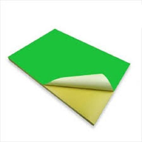 100% High Quality Cotton Green Color Gumming Sheet, Size 20x30 Inch