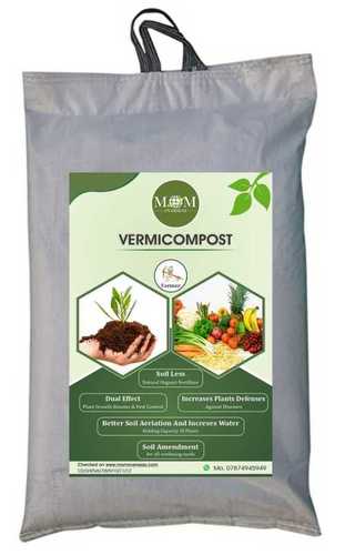 100 % Unadulterated Water Soluble Vermicompost Agricultural Fertilizer(Increase Soil Fertility)