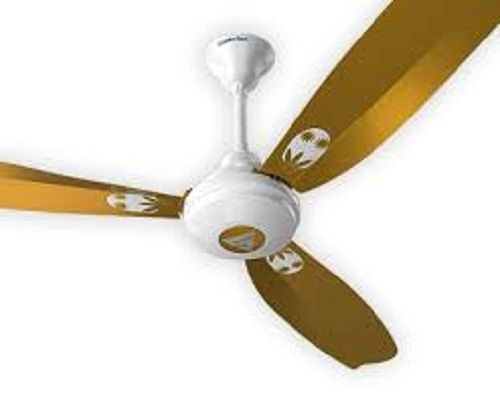 220 To 240 V And 2 Star 80 To 90 Watt White And Golden Color Electrical Ceiling Fans