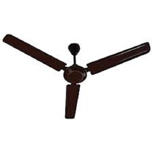 Black Aluminum Ceiling Fan - 42 Inch Blade Diameter, 80 to 90 Watt Power | Energy Efficient 2 Star Rating, Ceiling Installation