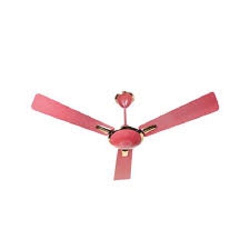 Pink Aluminum Ceiling Fan - 42 Inch Blade Diameter, 80 to 90 Watt Power | Energy Efficient 3 Star Rating, Ideal Air Cooling Solution