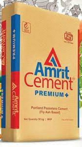 Grey Amrit Premium Plus Fly Ash Cement For Building Construction