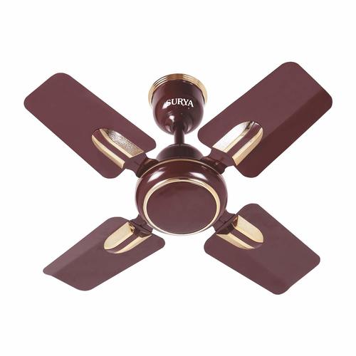 Energy Efficient Easy Installation Brown Udaan Economy Four Blade Ceiling Fan