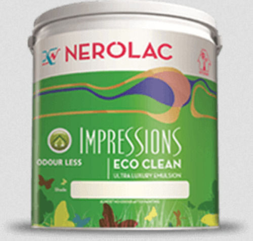 Generic Nerolac Impressions Eco Clean Ultra Luxury Emulsion Paint With 12 Months Shelf Life