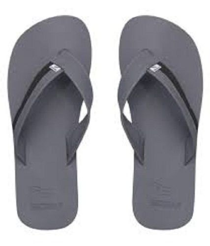 Daily Wear Light Weighted Slip Resistant Outsole Plain Rubber Mens Flat Slippers