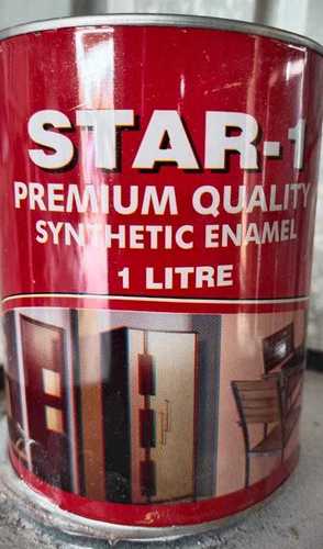 Perfect Finish And Weather Resistant Star 1 Premium Quality Syntetic Enamel 1 Litter Paints