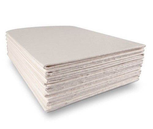 Organic White Color Plain Cotton Pulp Sheet With Anti Wrinkle And Shrink Properties