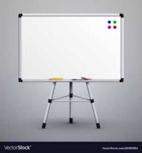 Pragati Systems Flip-chart Stand with MDF White Writing Board