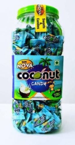 100% Vegetarian White Color Coconut Candy Enriched With Coconut