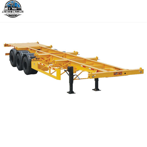 40Ft/20Ft 3 Axles Heavy Duty Container Skeleton Container Semi Trailer Length: 9000 Millimeter (Mm)