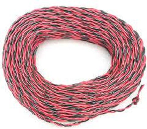 Black And Red Copper Electrical Wire With 16 Feet Length 9amp Rated Current