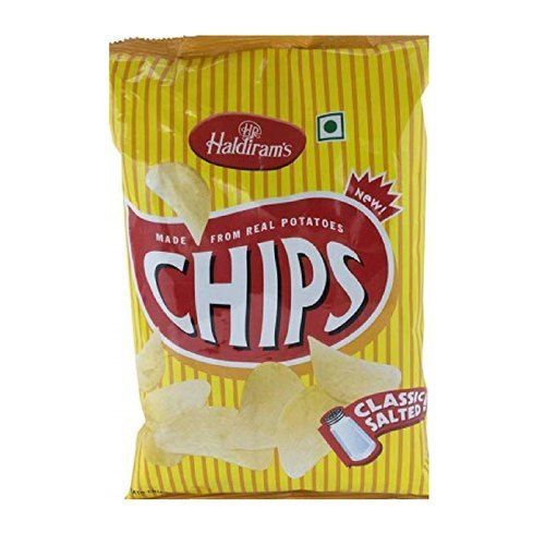 Easily Digest Classic Salted Flavor Haldiram Chips For Daily Snacks With Real Potatoes