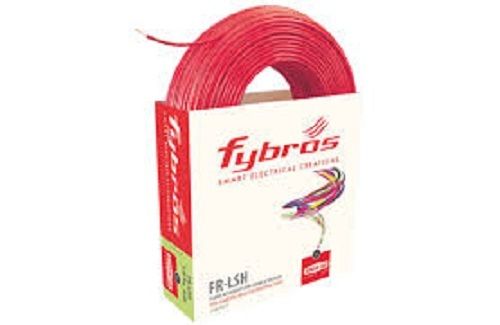 Crack Proof Heat And Flame Resistance Red Electrical Copper Wire (90 Meter)