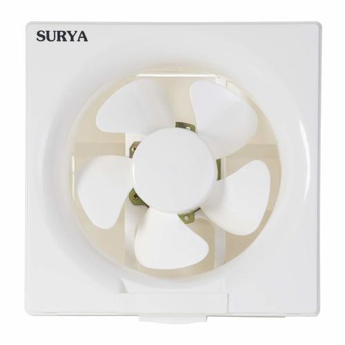 Energy Efficient Easy Installation White Surya Beachair Plastic Portable Ventilation Fan