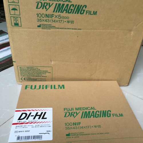 Fuji DI-HL Dry Medical Film (35x43) for DryPix 4000 & 5000 Fuji Dry Silver technology