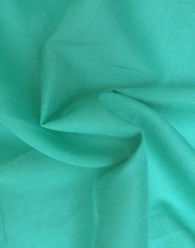 Plain Green Color 100 Cotton Cambric Dress Material Fabric Perfect For Summer Days 